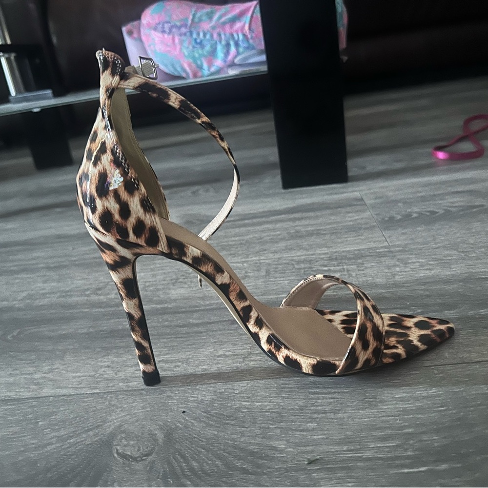 Public Desire Leopard Print Heels